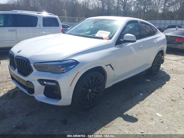 BMW X6 Sdrive40i 2021 5UXCY4C05M9D92498 Image 2