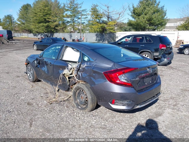 Honda Civic Lx 2020 2HGFC2F66LH548935 Image 3