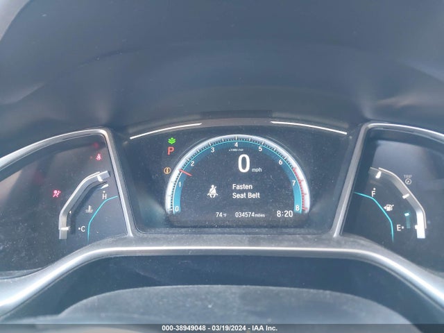 2019 Honda Civic Ex მანქანა იყიდება აუქციონზე, vin: 19XFC1F36KE216373, აუქციონის ნომერი: 38949048