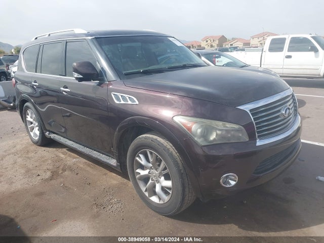 2011 Infiniti Qx56 მანქანა იყიდება აუქციონზე, vin: JN8AZ2NFXB9500818, აუქციონის ნომერი: 38949058