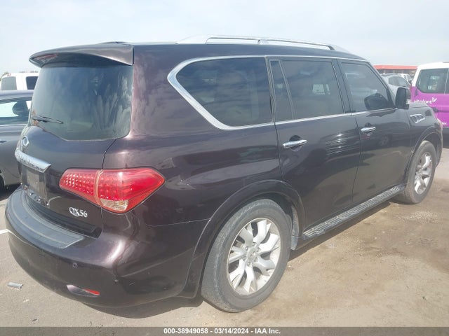 2011 Infiniti Qx56 მანქანა იყიდება აუქციონზე, vin: JN8AZ2NFXB9500818, აუქციონის ნომერი: 38949058