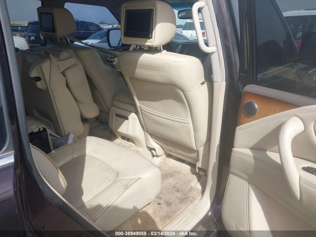 2011 Infiniti Qx56 მანქანა იყიდება აუქციონზე, vin: JN8AZ2NFXB9500818, აუქციონის ნომერი: 38949058