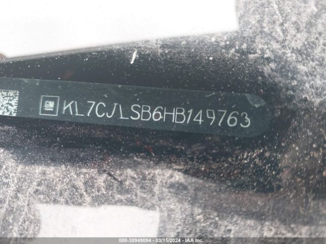 KL7CJLSB6HB149763 Chevrolet Trax Lt
