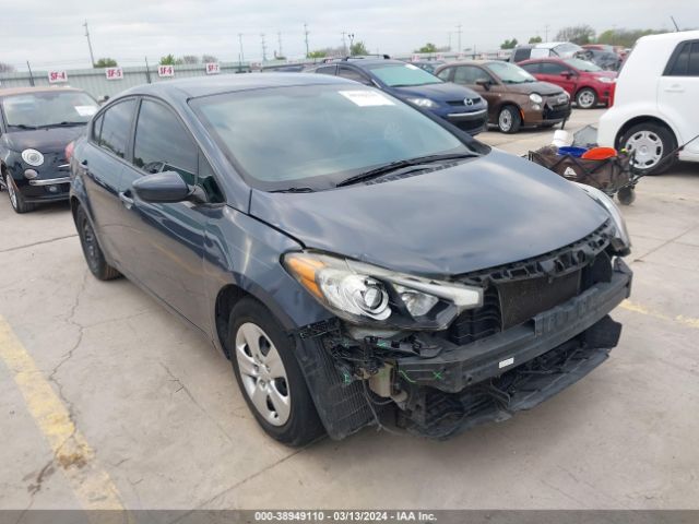 Auction sale of the 2016 Kia Forte Lx, vin: KNAFK4A64G5606023, lot number: 38949110