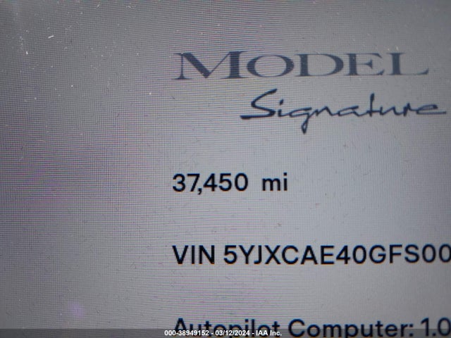 Tesla Model X 60d/p100d/p90d 2016 5YJXCAE40GFS00542 Image 7