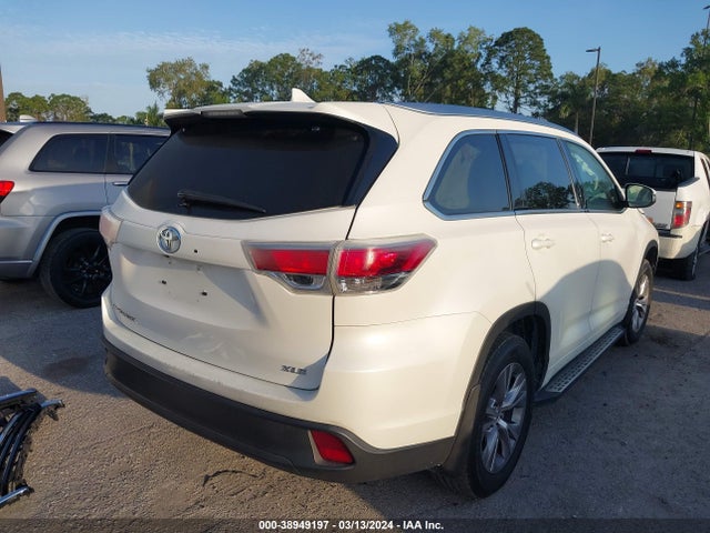 Toyota Highlander Xle V6 2015 5TDKKRFH8FS087205 Image 4