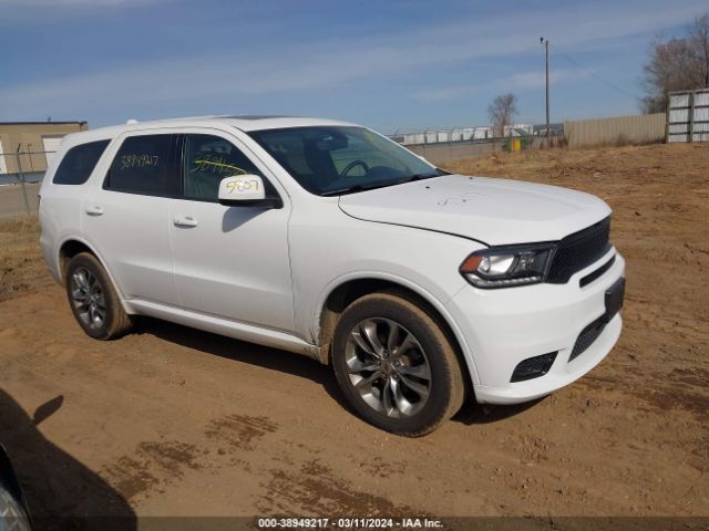 1C4RDJDG0KC754980 Dodge Durango Gt Awd