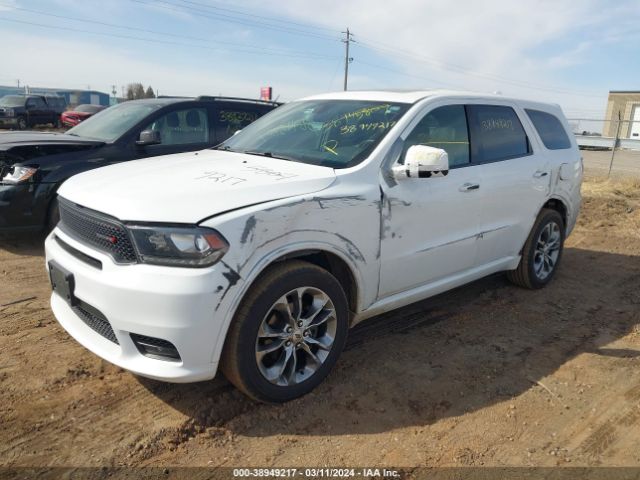 1C4RDJDG0KC754980 Dodge Durango Gt Awd