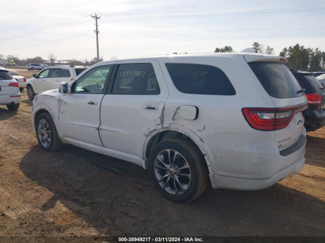 1C4RDJDG0KC754980 Dodge Durango Gt Awd