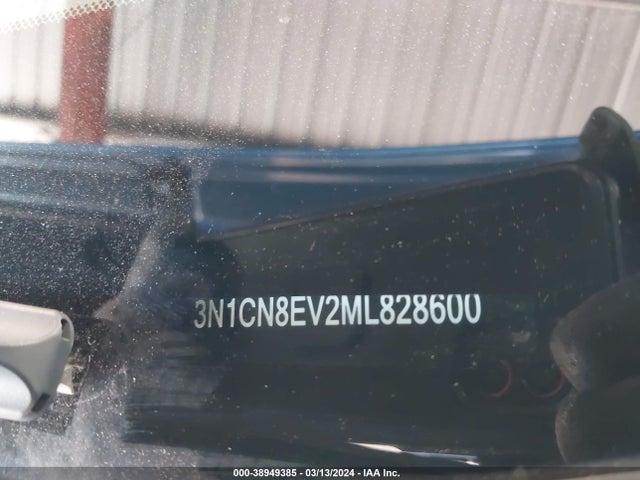 Nissan Versa Sv Xtronic Cvt 2021 3N1CN8EV2ML828600 Image 9
