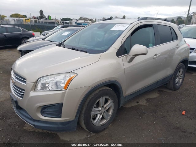 Chevrolet Trax Lt 2016 3GNCJLSB7GL216538 Image 2