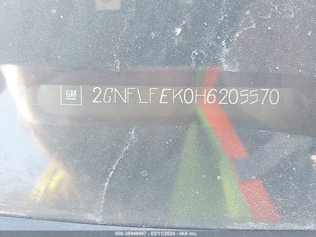 Chevrolet EQUINOX LT 2017 2GNFLFEK0H6205570 Image 9
