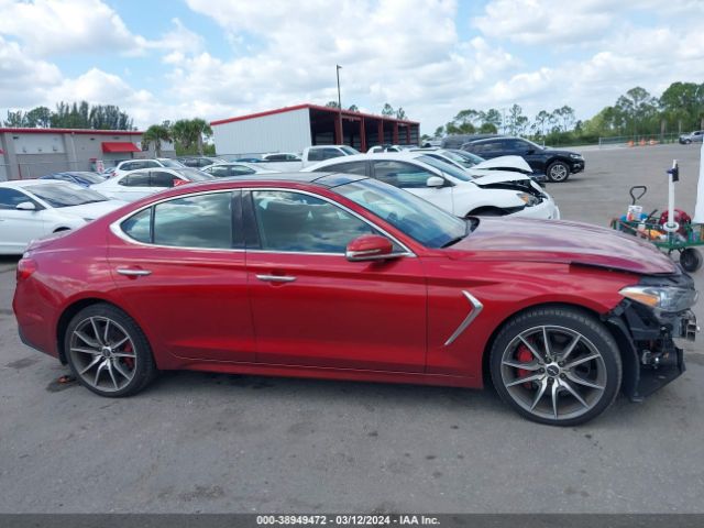 KMTG74LE8KU026822 Genesis G70 3.3t Advanced