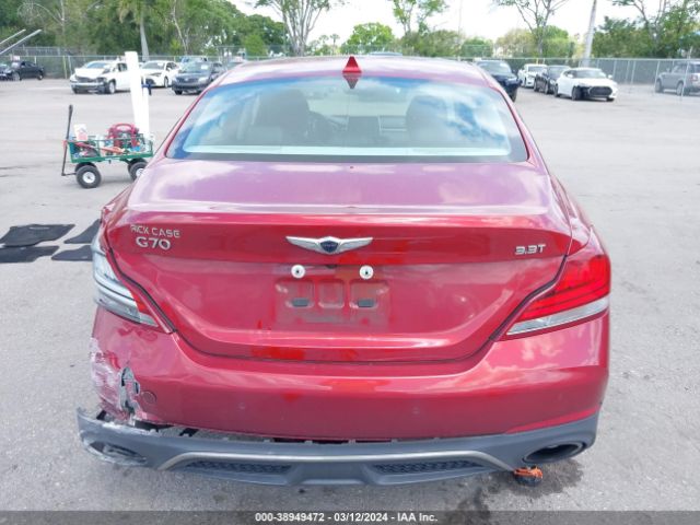 KMTG74LE8KU026822 Genesis G70 3.3t Advanced