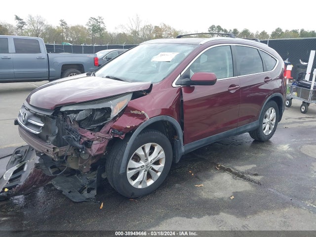 Honda Cr-v Ex-l 2014 5J6RM3H76EL016850 Image 2
