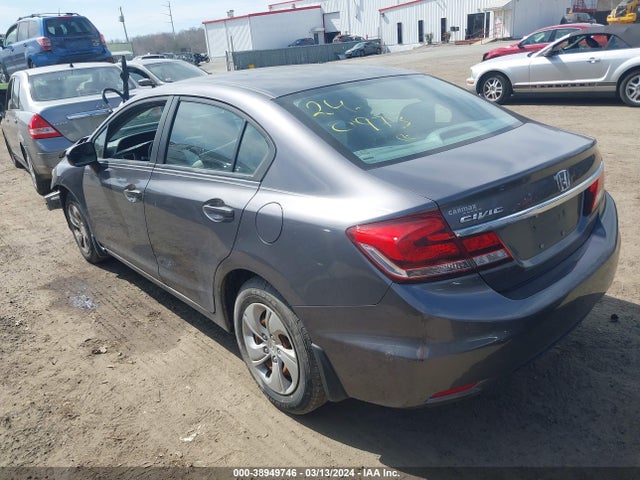 Honda Civic Lx 2014 2HGFB2F50EH508394 Image 3