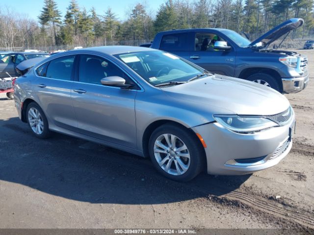 2016 Chrysler 200 Limited მანქანა იყიდება აუქციონზე, vin: 1C3CCCAB5GN173293, აუქციონის ნომერი: 38949776