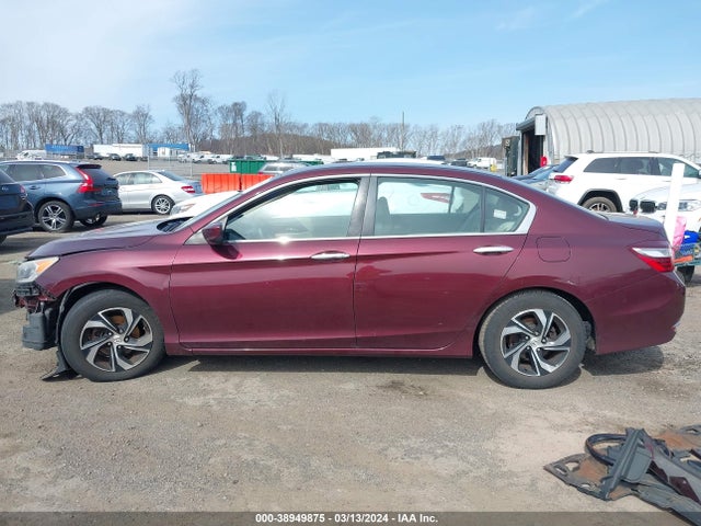 Honda ACCORD LX 2016 1HGCR2F36GA205506 Image 14