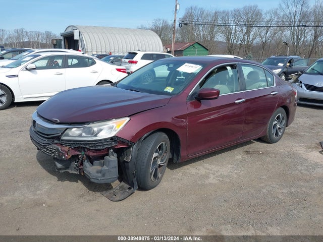 Honda ACCORD LX 2016 1HGCR2F36GA205506 Image 2
