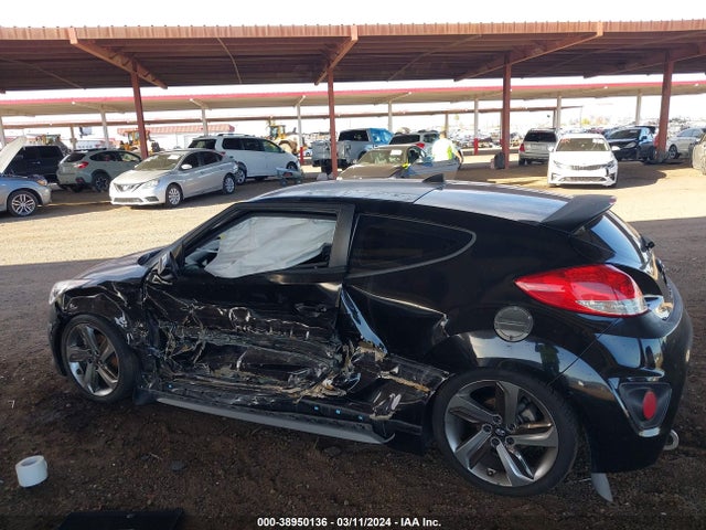 Hyundai Veloster Turbo W/black 2014 KMHTC6AE4EU206578 Image 13