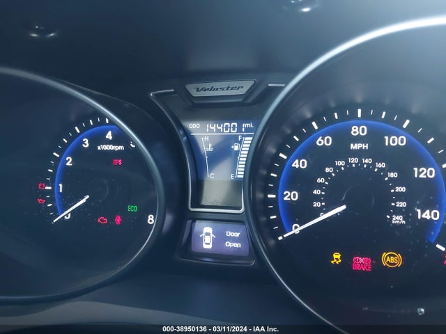 Hyundai Veloster Turbo W/black 2014 KMHTC6AE4EU206578 Image 7