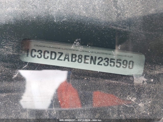 Dodge AVENGER SE 2014 1C3CDZAB8EN235590 Image 9
