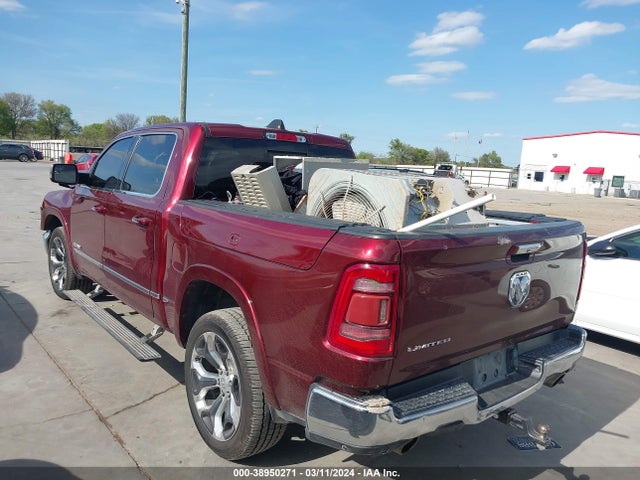 1C6RREHT6KN614489 RAM 1500 Limited  4x2 5'7 Box