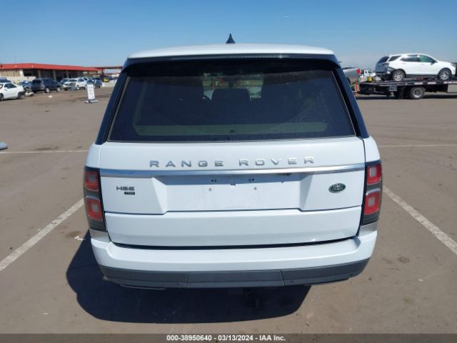 SALGS2RU8LA401765 Land Rover Range Rover Hse