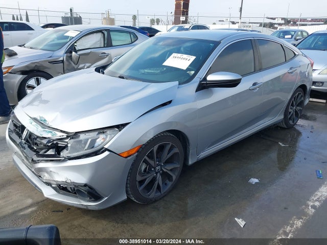 Honda Civic Sport 2019 2HGFC2F89KH605810 Image 2