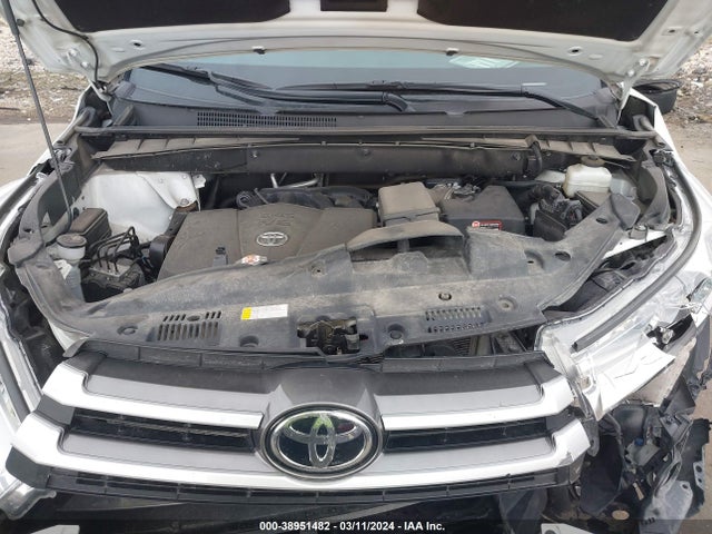 Toyota Highlander Xle 2019 5TDJZRFH7KS609212 Image 10