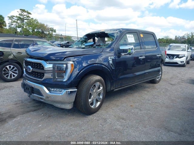 Ford F-150 King Ranch 2022 1FTFW1E57NFB17064 Image 2