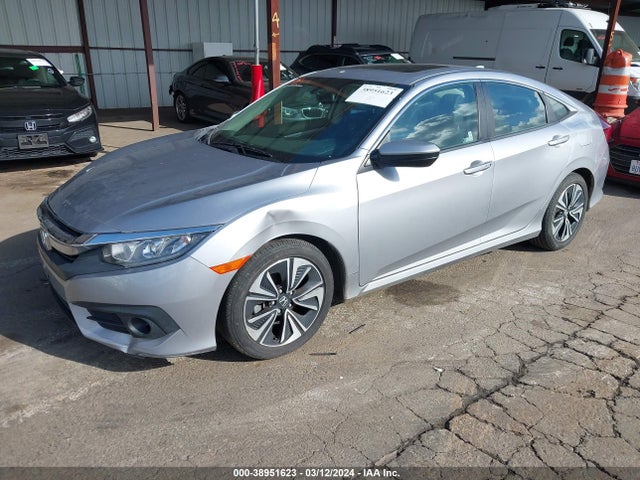 Honda Civic Ex-l 2018 19XFC1F74JE001625 Image 2