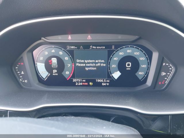 WA1EECF37N1063604 Audi Q3 Premium Plus 45 Tfsi S Line Quattro Tiptronic