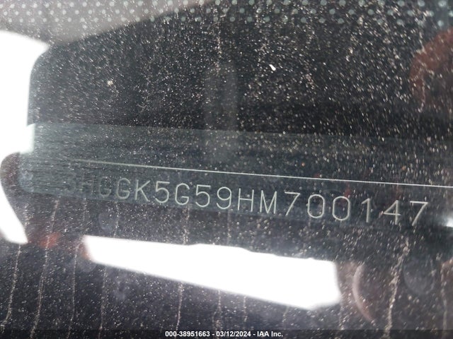 Honda FIT LX 2017 3HGGK5G59HM700147 Image 9