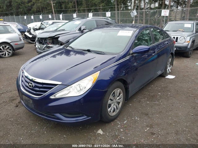2011 Hyundai Sonata Gls მანქანა იყიდება აუქციონზე, vin: 5NPEB4ACXBH242672, აუქციონის ნომერი: 38951703