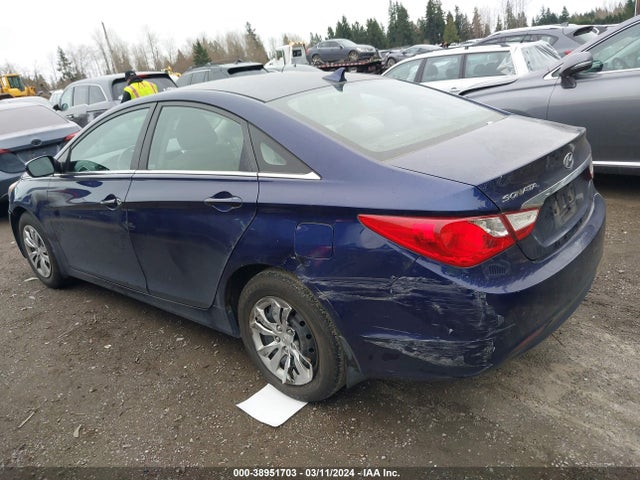 2011 Hyundai Sonata Gls მანქანა იყიდება აუქციონზე, vin: 5NPEB4ACXBH242672, აუქციონის ნომერი: 38951703
