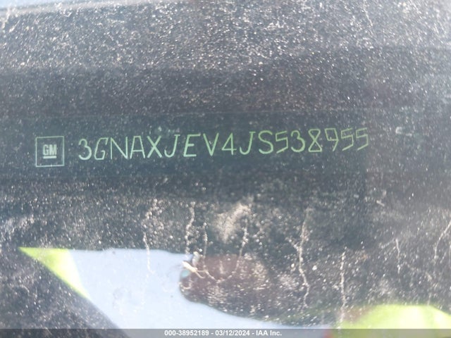 Chevrolet EQUINOX LT 2018 3GNAXJEV4JS538955 Image 9