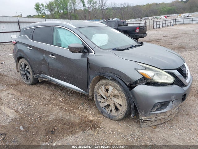 Nissan Murano Platinum 2016 5N1AZ2MG6GN130533 главное изображение