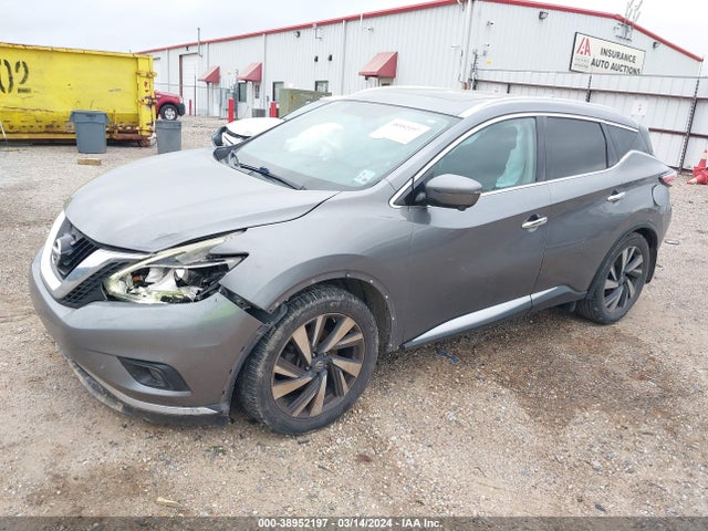Nissan Murano Platinum 2016 5N1AZ2MG6GN130533 Image 2