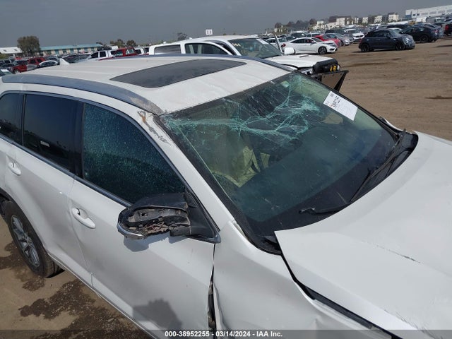 Toyota Highlander Xle 2017 5TDKZRFH2HS524551 Image 14