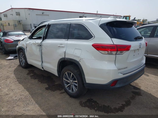Toyota Highlander Xle 2017 5TDKZRFH2HS524551 Image 3