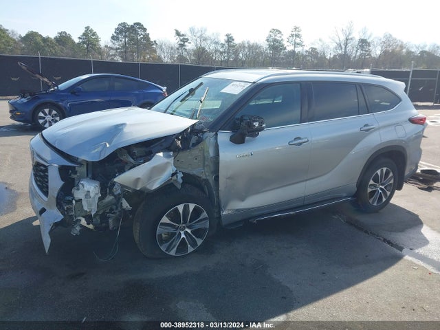Toyota Highlander Hybrid Xle 2021 5TDGBRCH8MS517810 Image 2