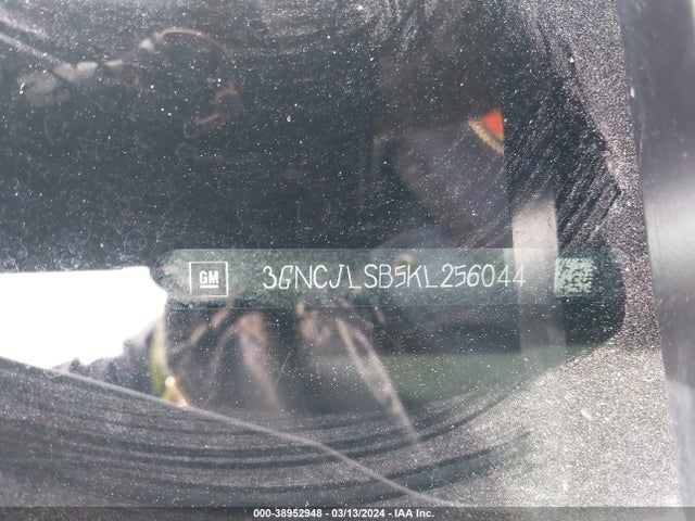Chevrolet Trax Lt 2019 3GNCJLSB5KL256044 Image 9