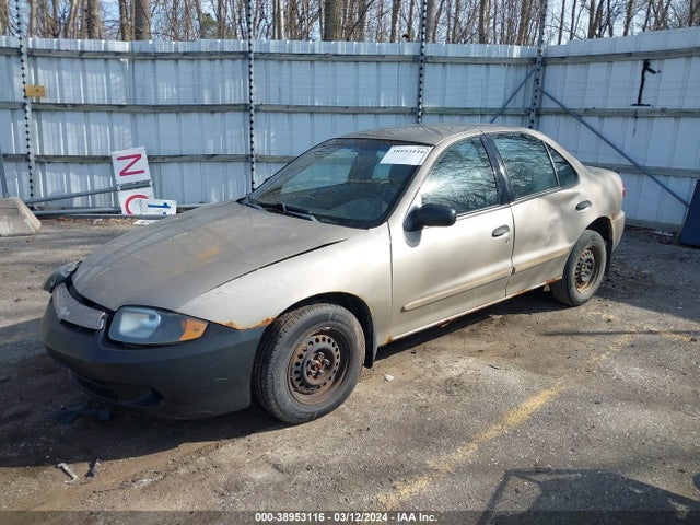 2003 CHEVROLET CAVALIER VIN: 1G1JC52F637188571