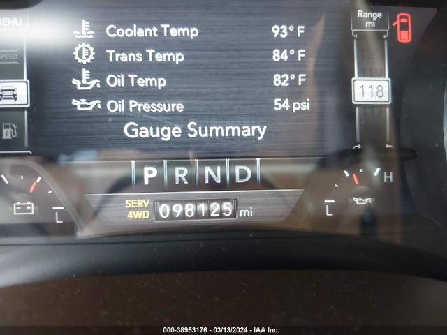 1C6SRFJTXKN700339 RAM 1500 Laramie  4x4 5'7 Box