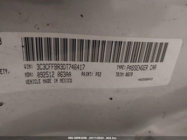 2013 FIAT 500 3C3CFFBR3DT746417 Photo 8