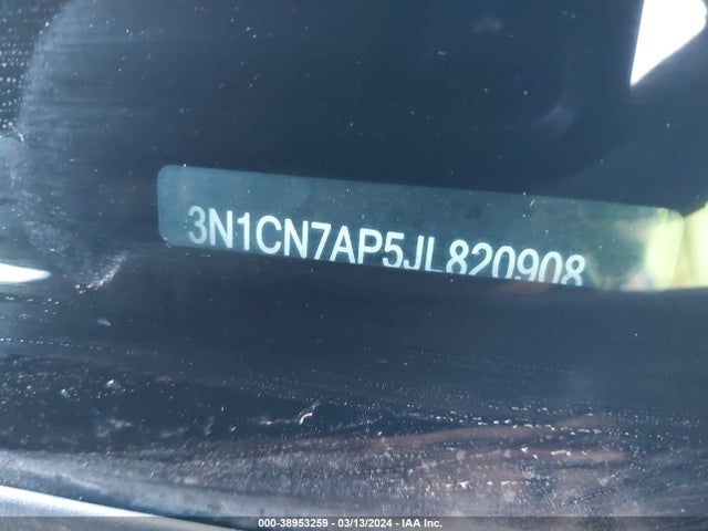 Nissan Versa 1.6 S+ 2018 3N1CN7AP5JL820908 Image 9