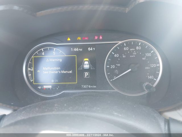 3N1CN8EV5ML886264 Nissan Versa Sv Xtronic Cvt