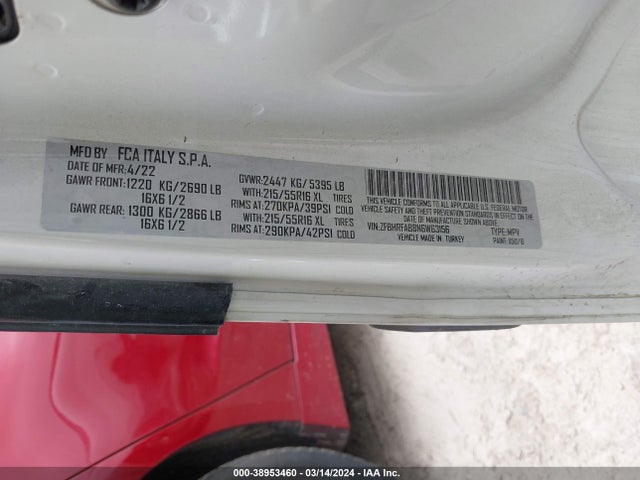 RAM Promaster City Cargo Van 2022 ZFBHRFAB8N6W63156 Image 9