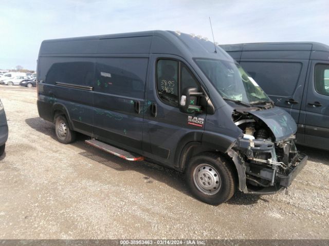 Auction sale of the 2021 Ram Promaster 3500 Cargo Van High Roof 159 Wb Ext, vin: 3C6MRVJG8ME549272, lot number: 38953463